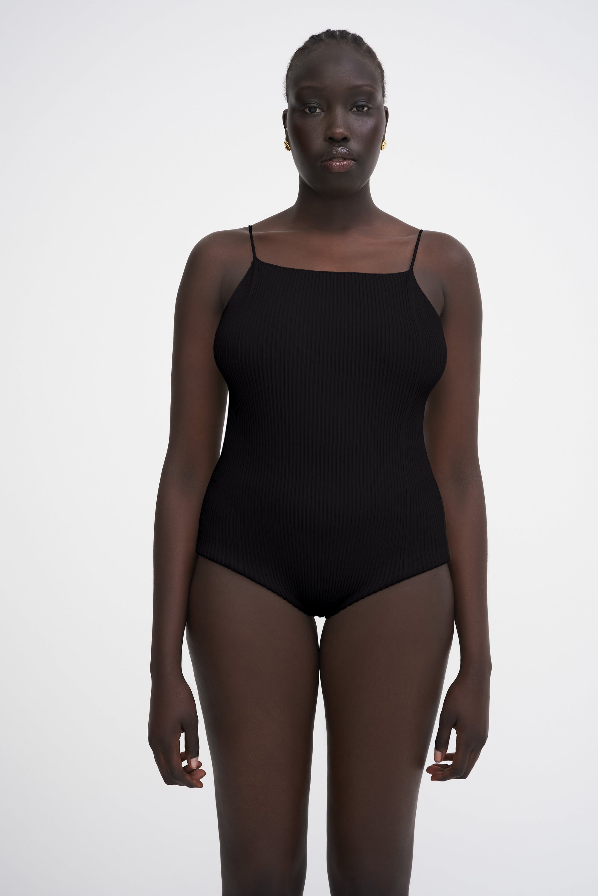 Body Lourde côtelé - Black