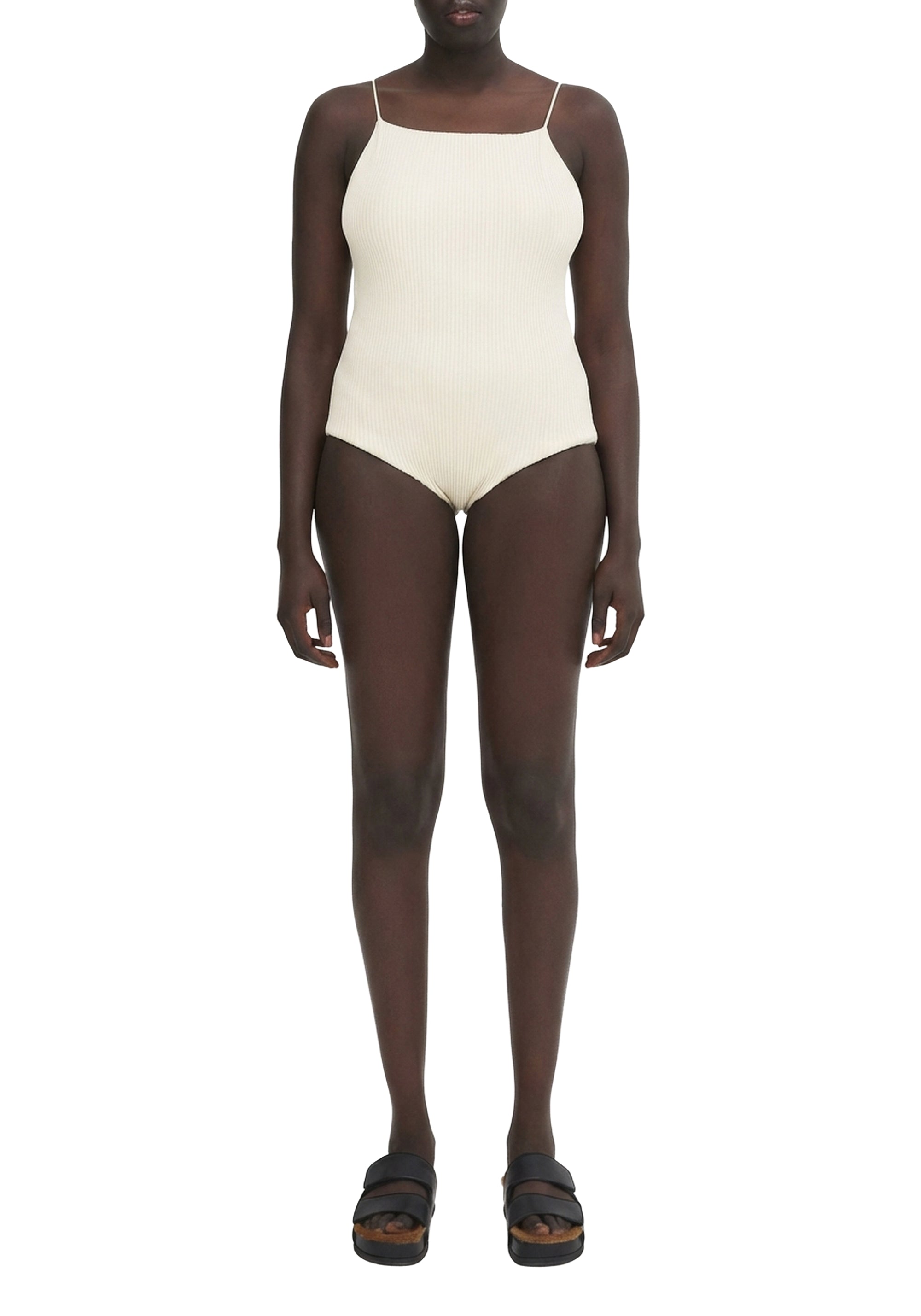 Body Lourde côtelé - Cream