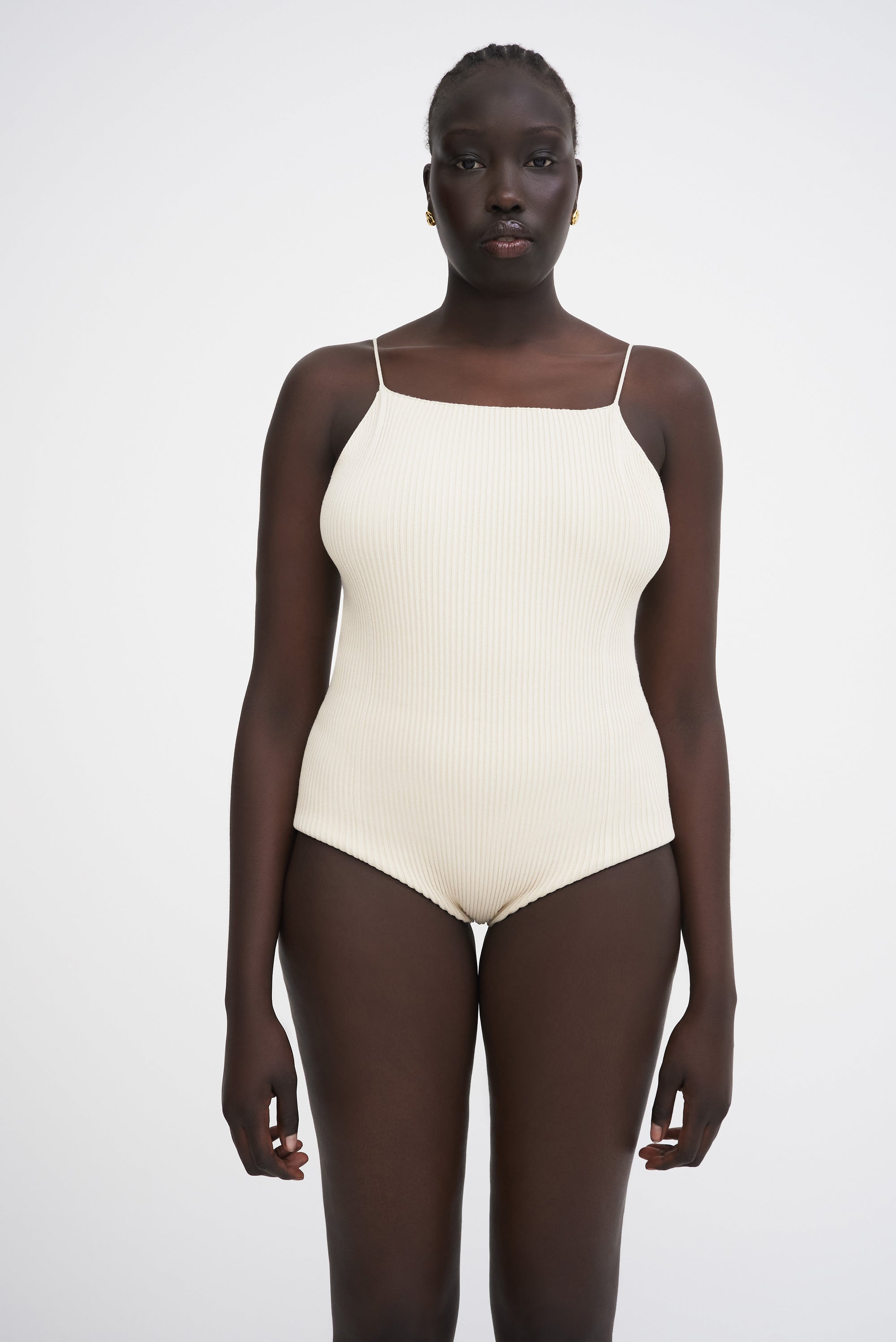 Body Lourde côtelé - Cream
