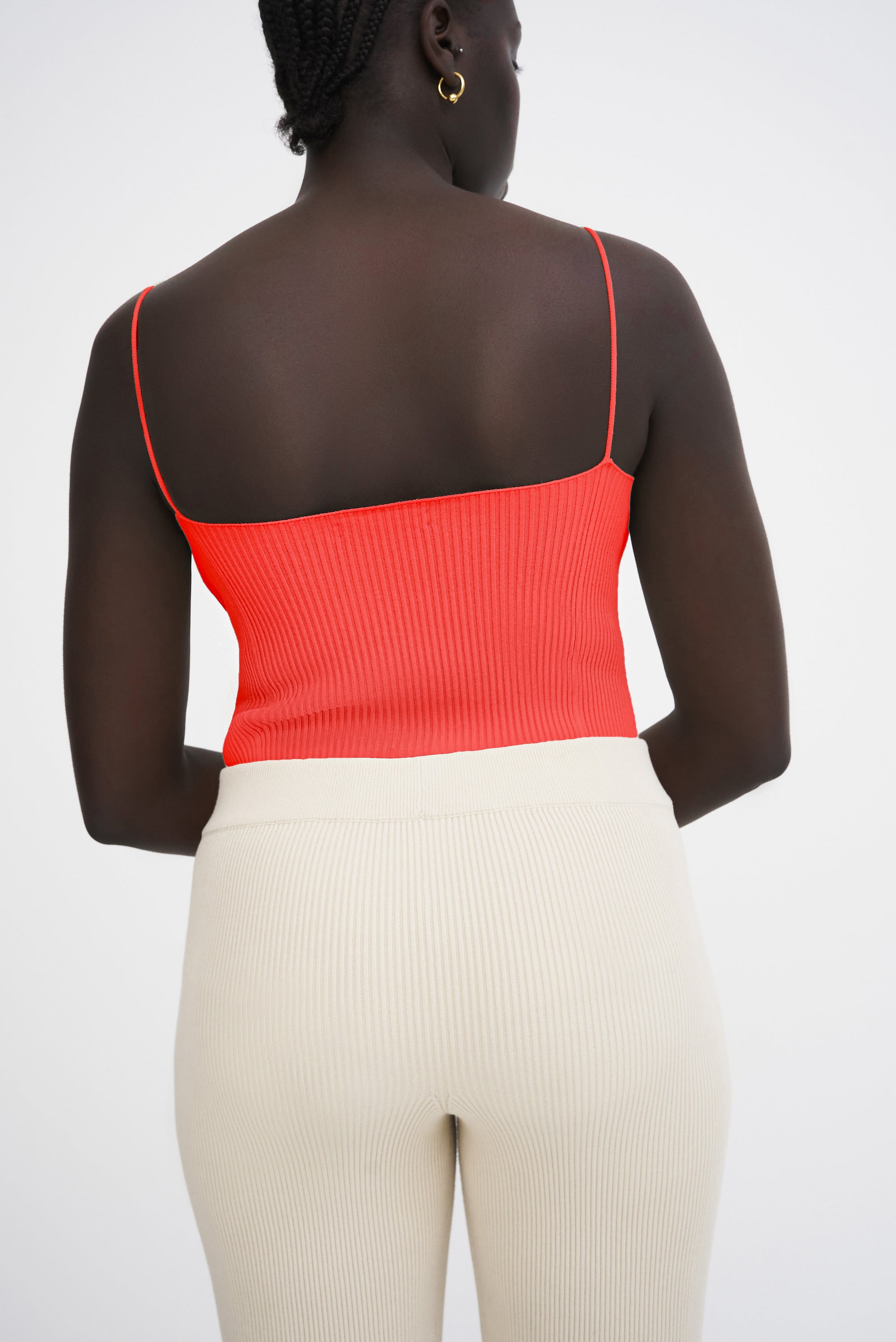 Body Lourde côtelé - Red