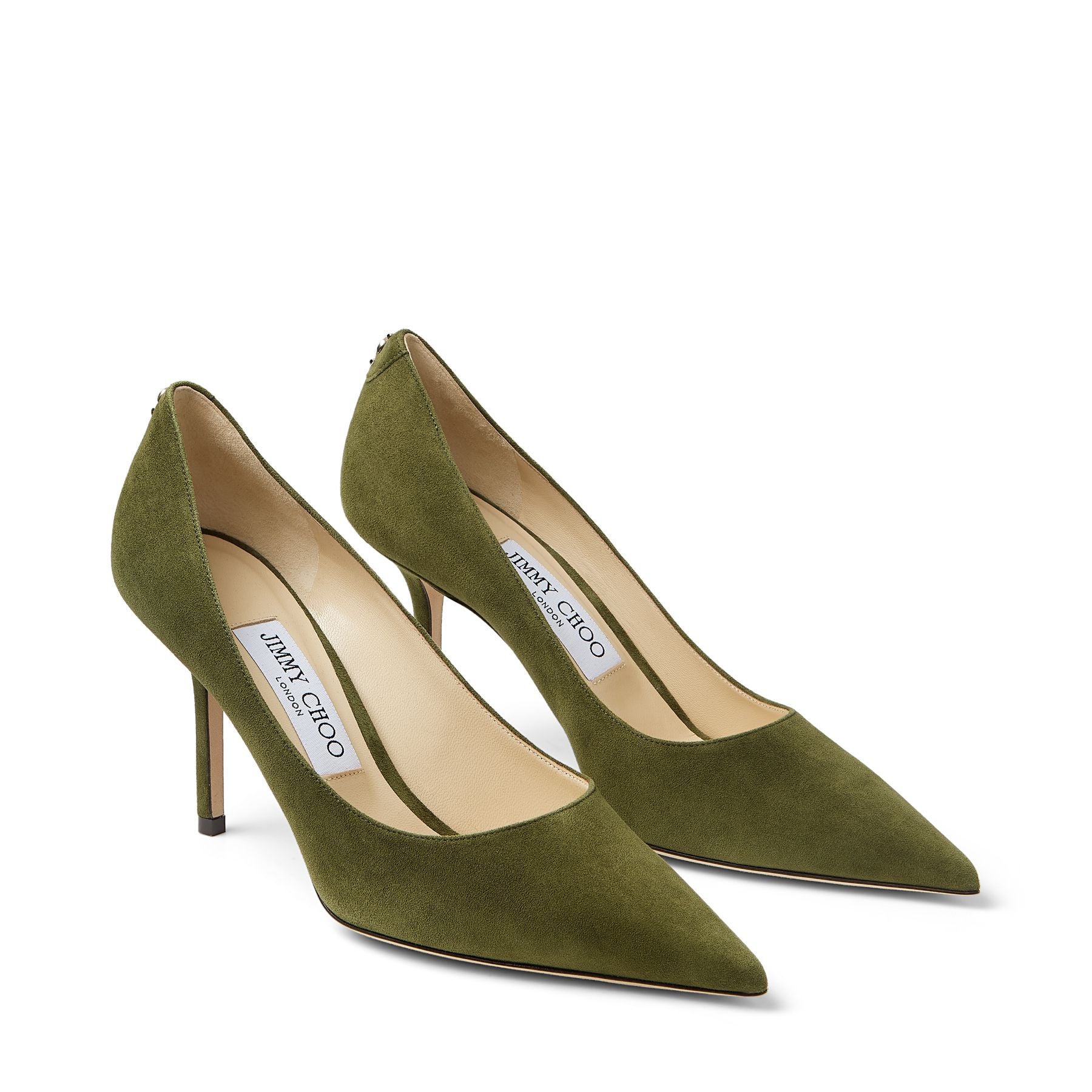 Love 85 leather pumps - Olive
