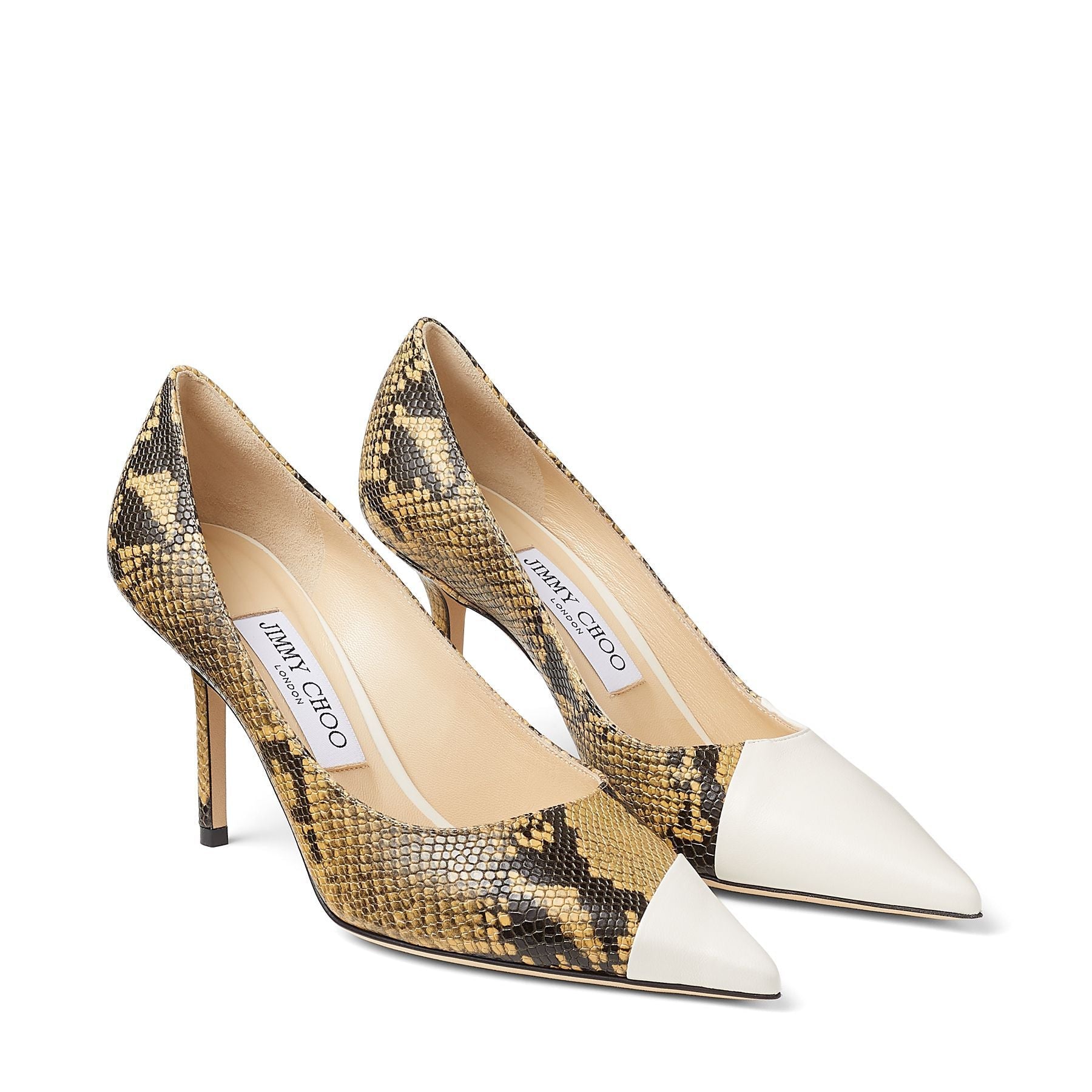Escarpins Love 85 en cuir - Latte & Dijon