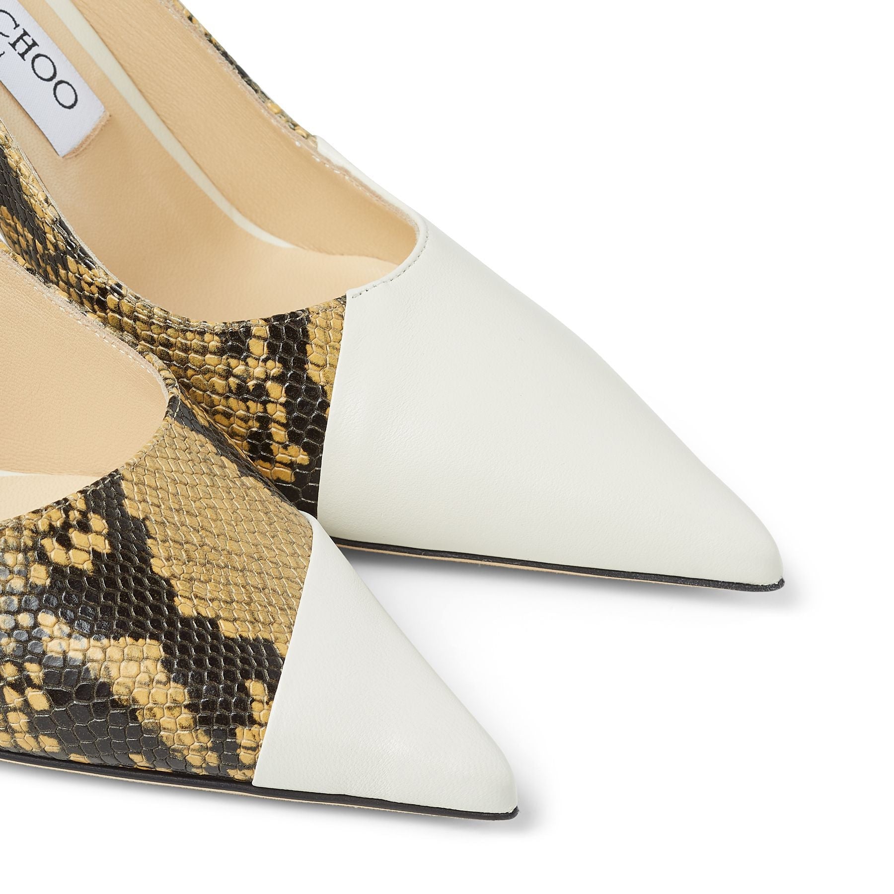 Escarpins Love 85 en cuir - Latte & Dijon