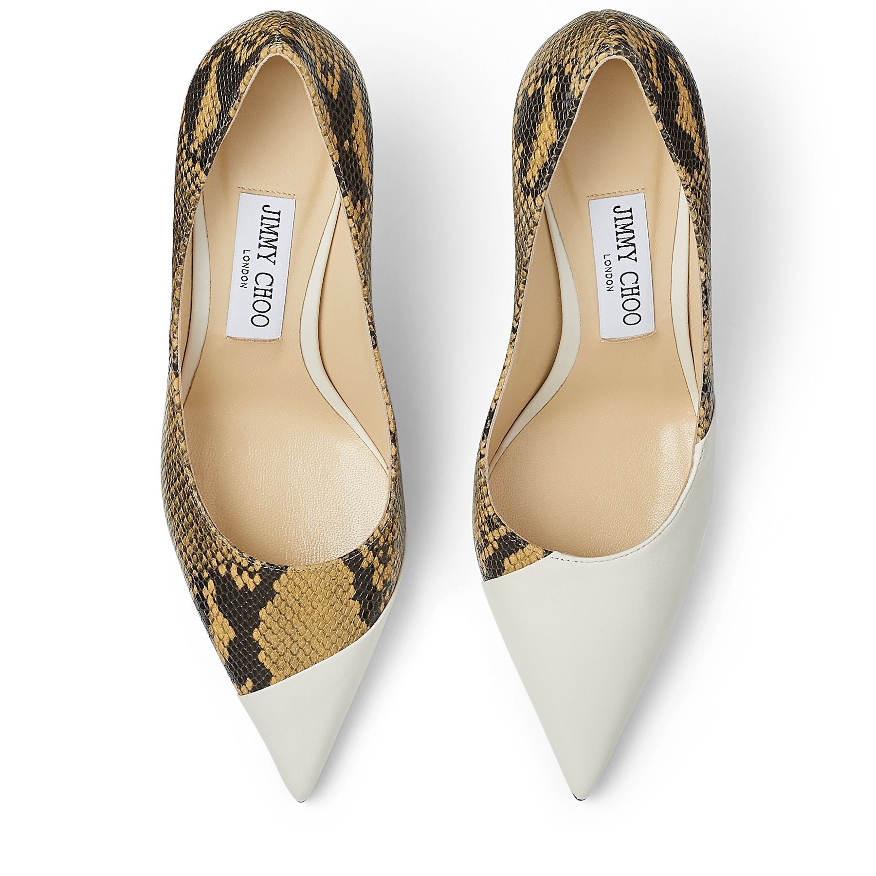 Escarpins Love 85 en cuir - Latte & Dijon
