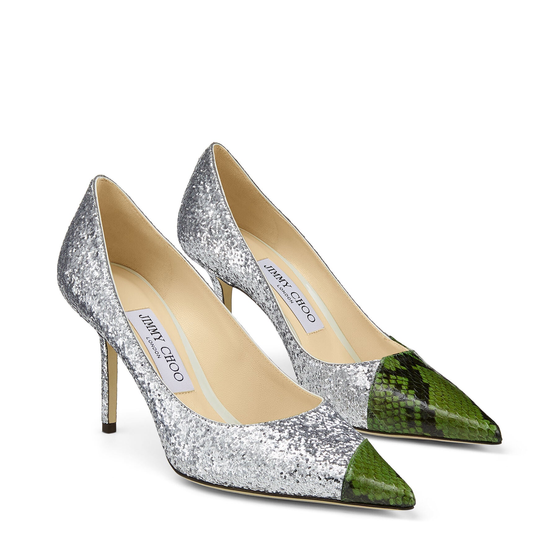 Escarpins Love 85 à cristaux - Clorofilla & Silver