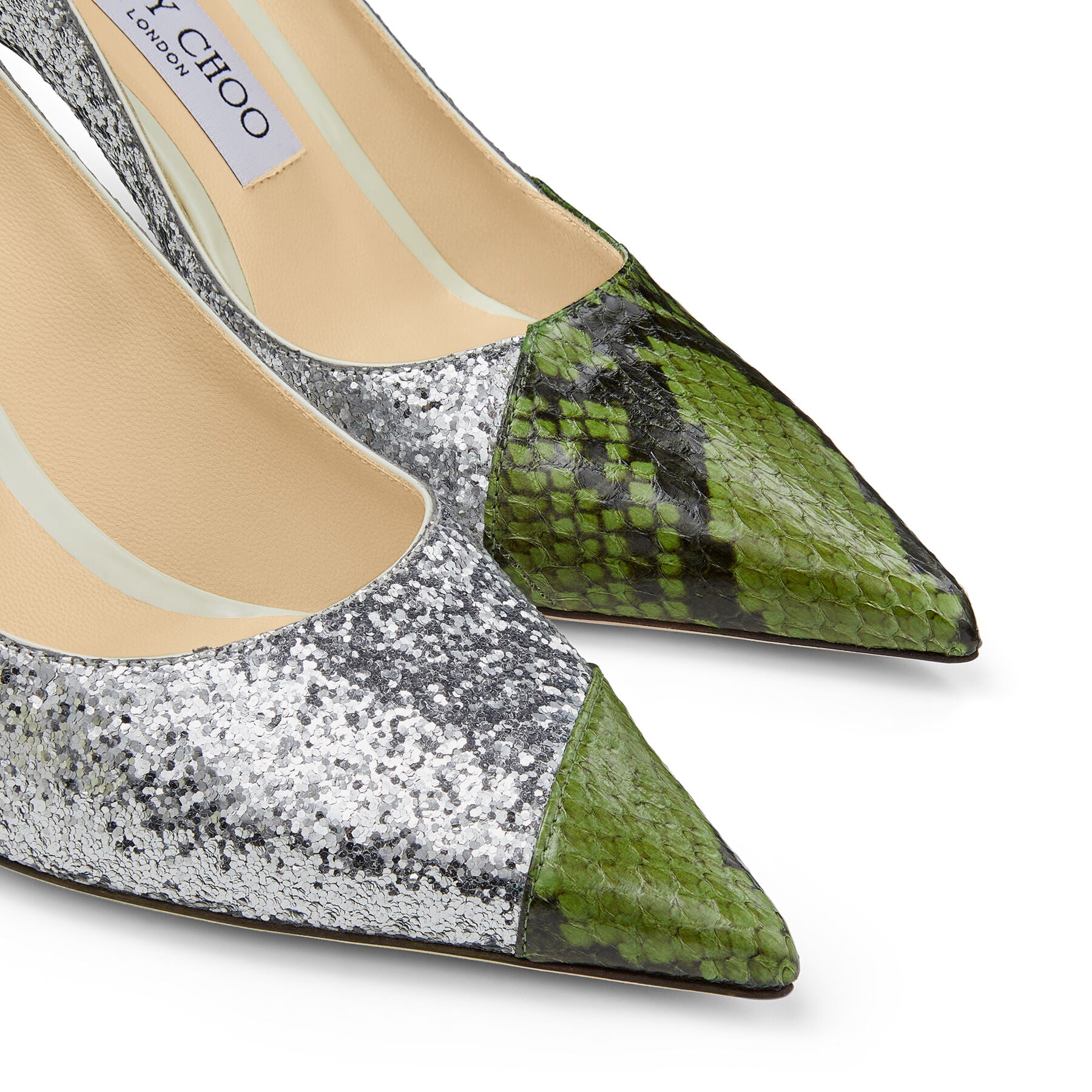 Escarpins Love 85 à cristaux - Clorofilla & Silver