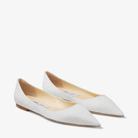Ballerines plates Love - White
