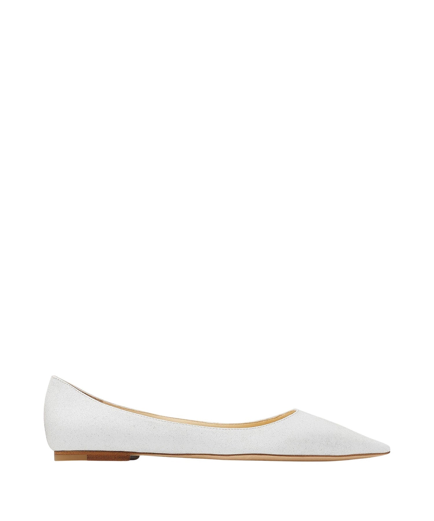 Ballerines plates Love - White