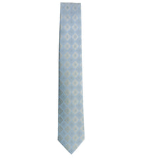 Cravate Sphinx en soie - Beige & Gris