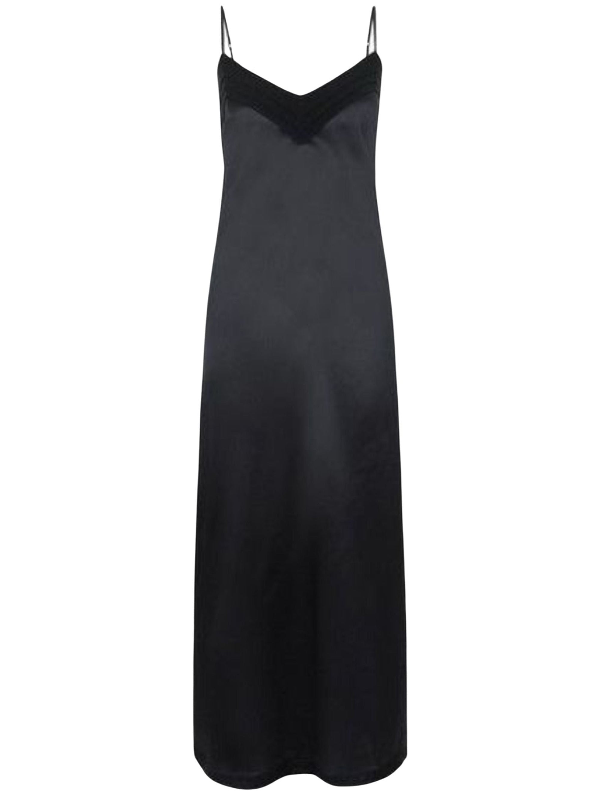 Silk Essence silk nightdress - Nero