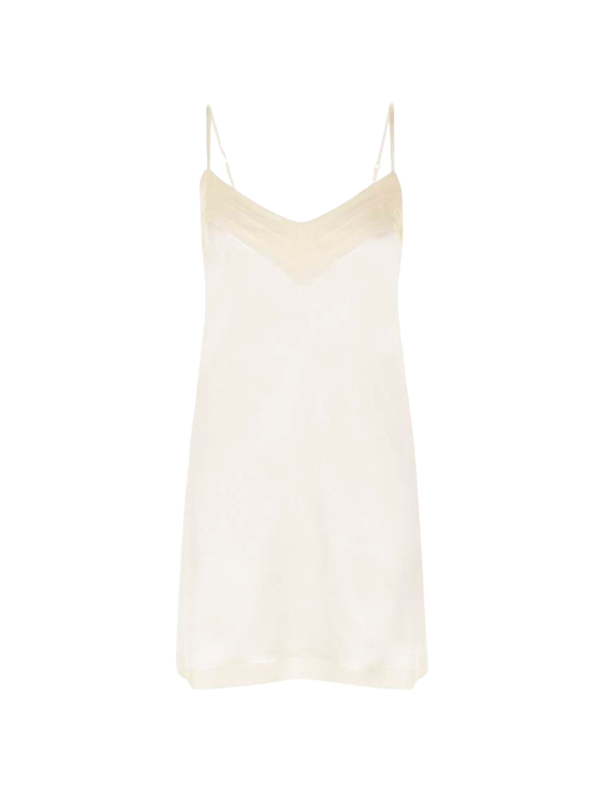 Silk Essence short nightdress - Naturale