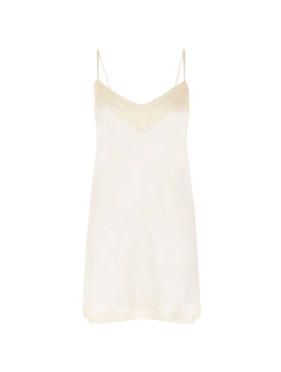 Silk Essence short nightdress - Naturale