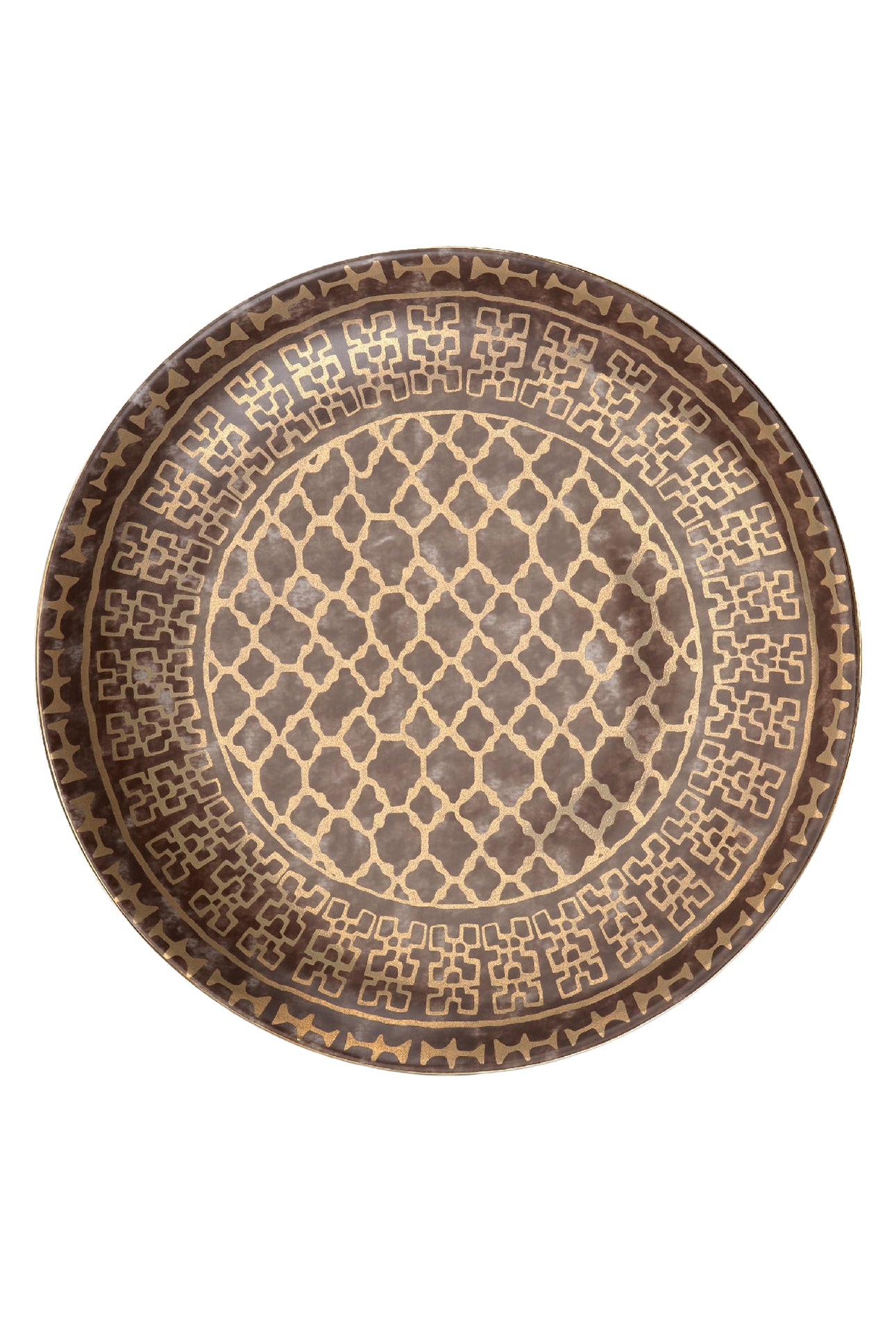 Fortuny central bowl - Brown