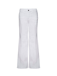 Palazzo trousers - White