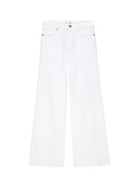 Pantalon Palazzo Crop en denim - Au Natural Clean Raw After