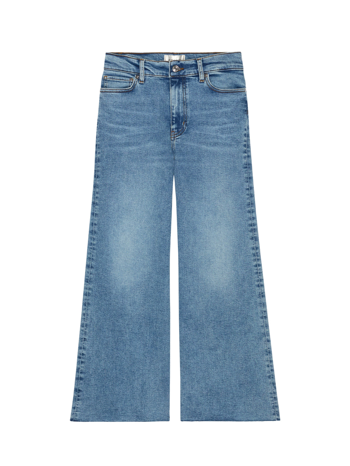 Crop Palazzo denim trousers - Crave Raw After