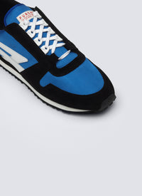 Low leather trainers - Petrole