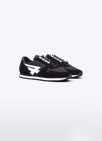 Baskets basses en cuir - Noir & Blanc