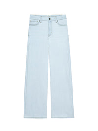 Slim-fit Palazzo denim trousers - Feather