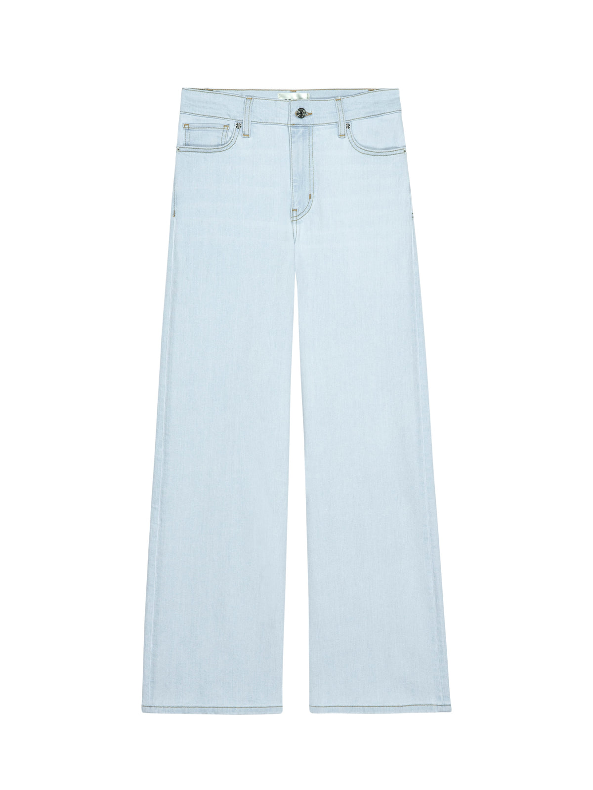 Slim-fit Palazzo denim trousers - Feather