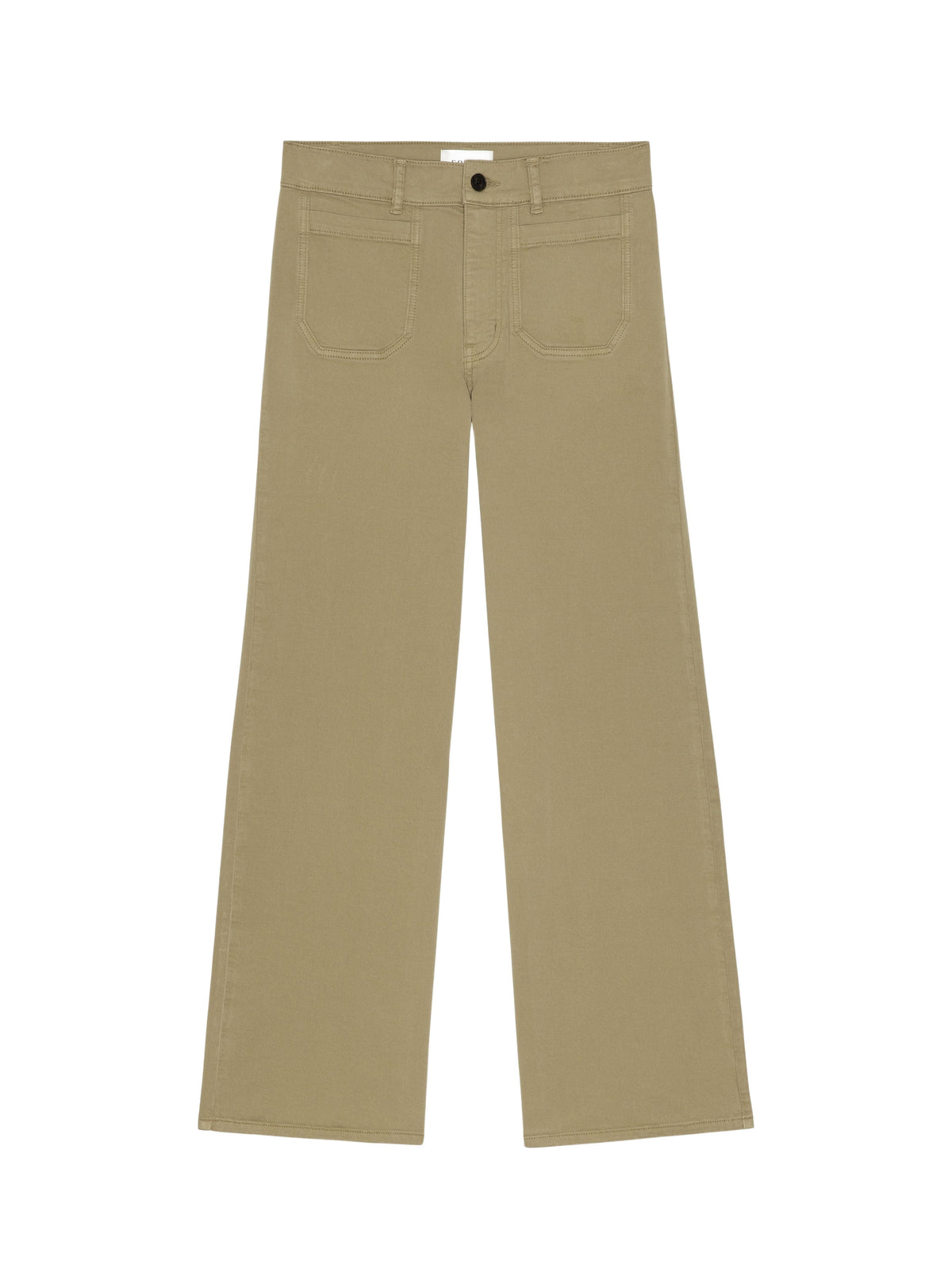 Pantalon Slim Palazzo Modernist Pocket en denim - Khaki