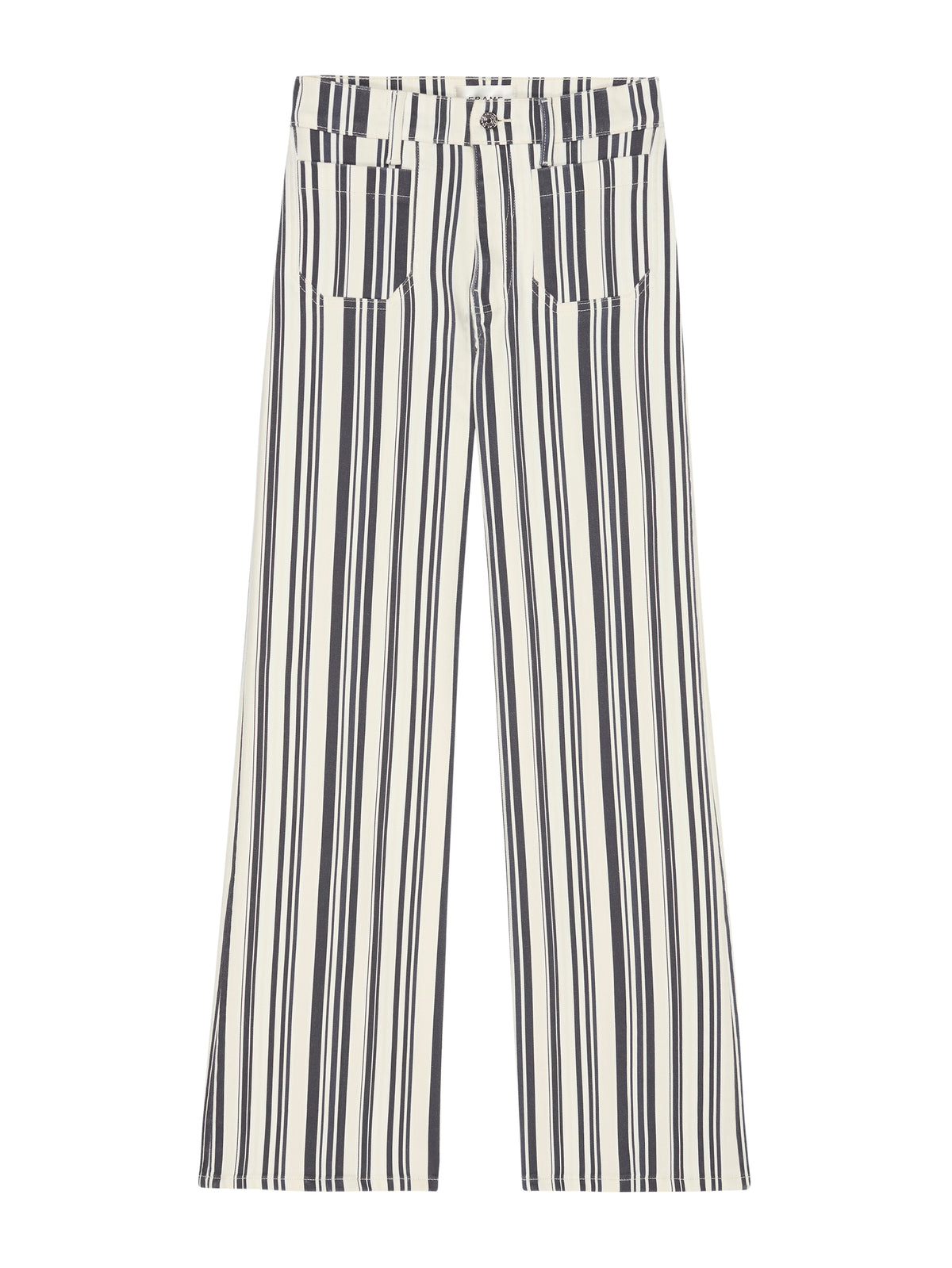 LE SLIM PALAZZO MODERNIST POCKETNAVY STRIPE