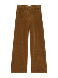 LE SLIM PALAZZO MODERNIST POCKET CORDUROYMAPLE BROWN