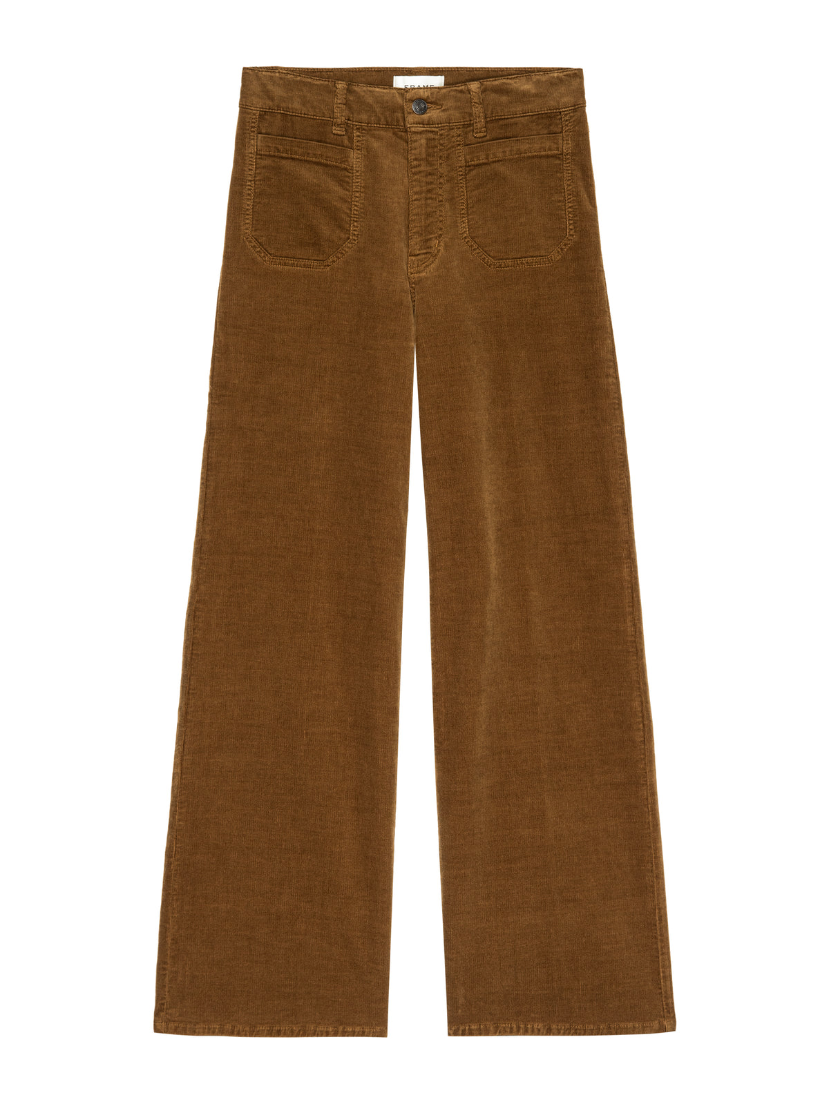 LE SLIM PALAZZO MODERNIST POCKET CORDUROYMAPLE BROWN