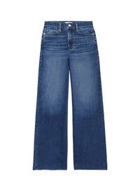 Raw After slim-fit palazzo trousers in denim - Lupine