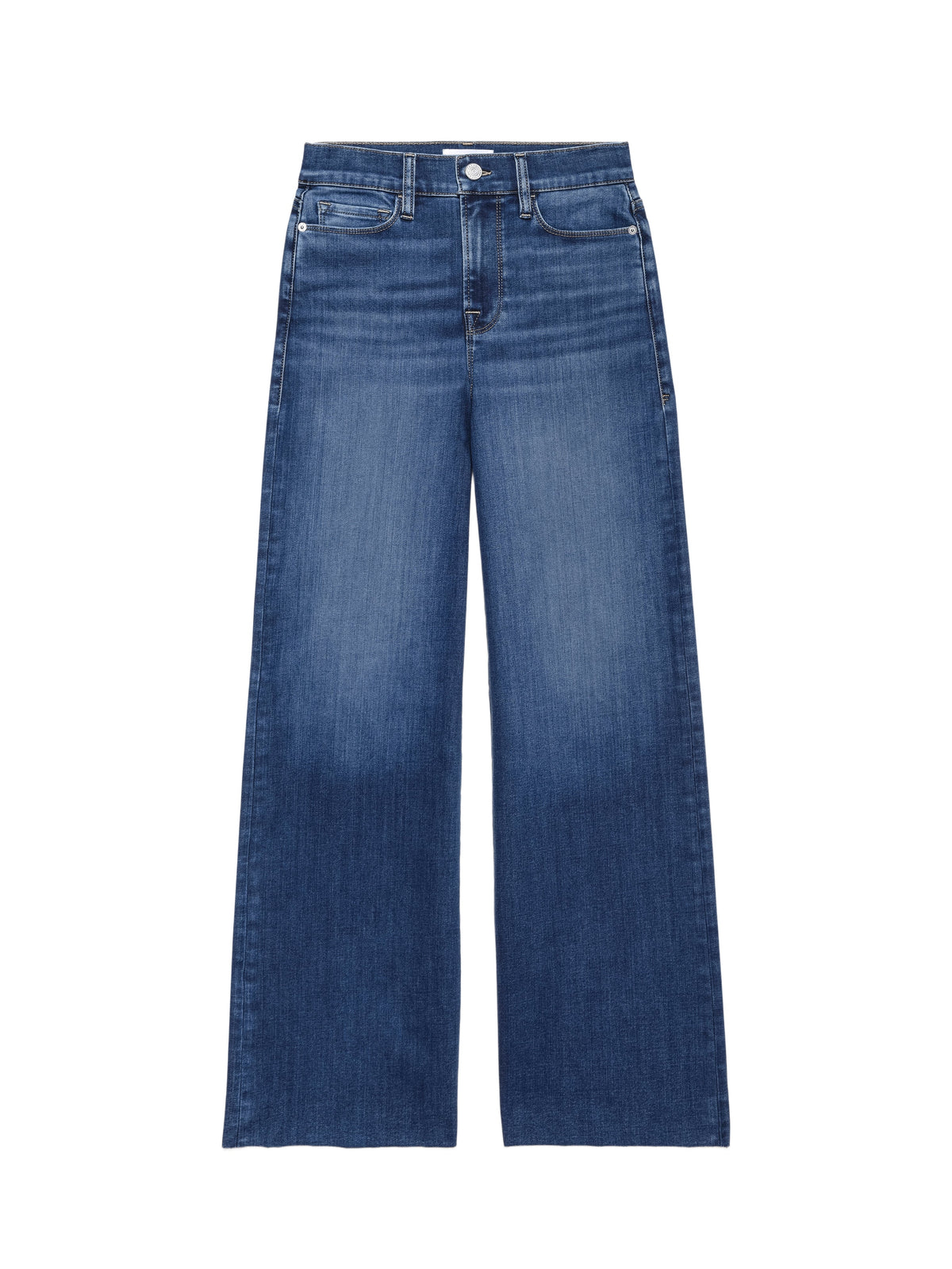 Pantalon Slim Palazzo Long en denim - Lupine