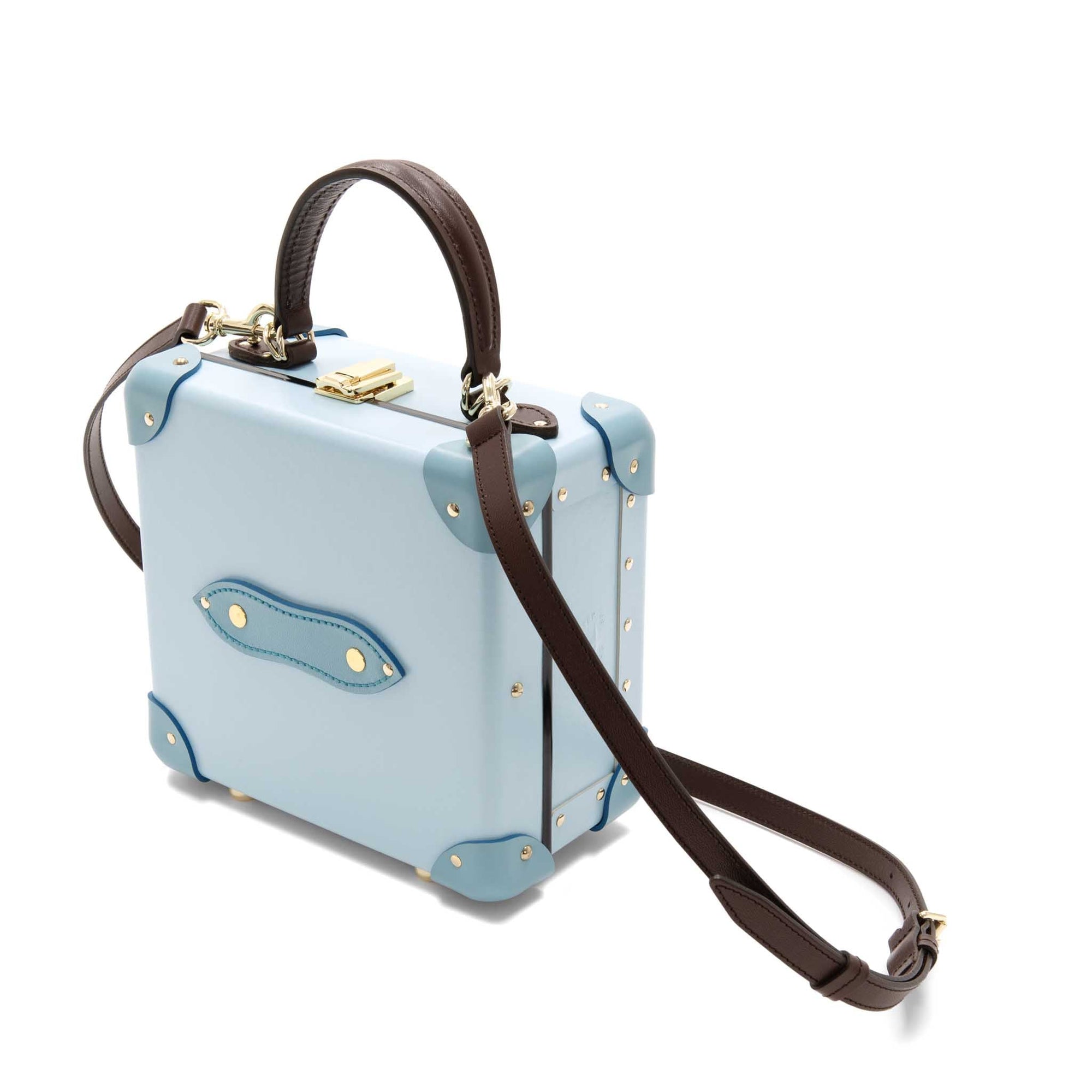 Sac carré London Golf Le Fleur - Bleu & Or
