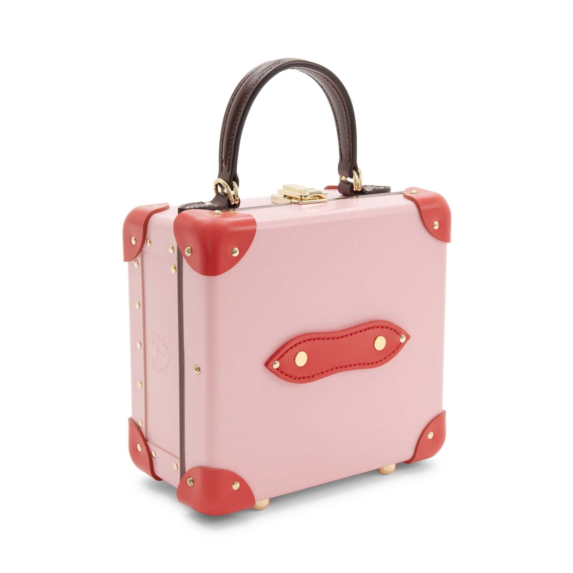 Sac carré London Golf Le Fleur - Rose & Rouge & Or