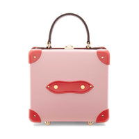 Sac carré London Golf Le Fleur - Rose & Rouge & Or