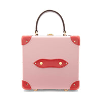 Sac carré London Golf Le Fleur - Rose & Rouge & Or