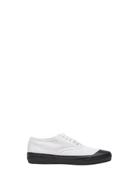 Cotton canvas trainers - White