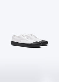 Cotton canvas trainers - White