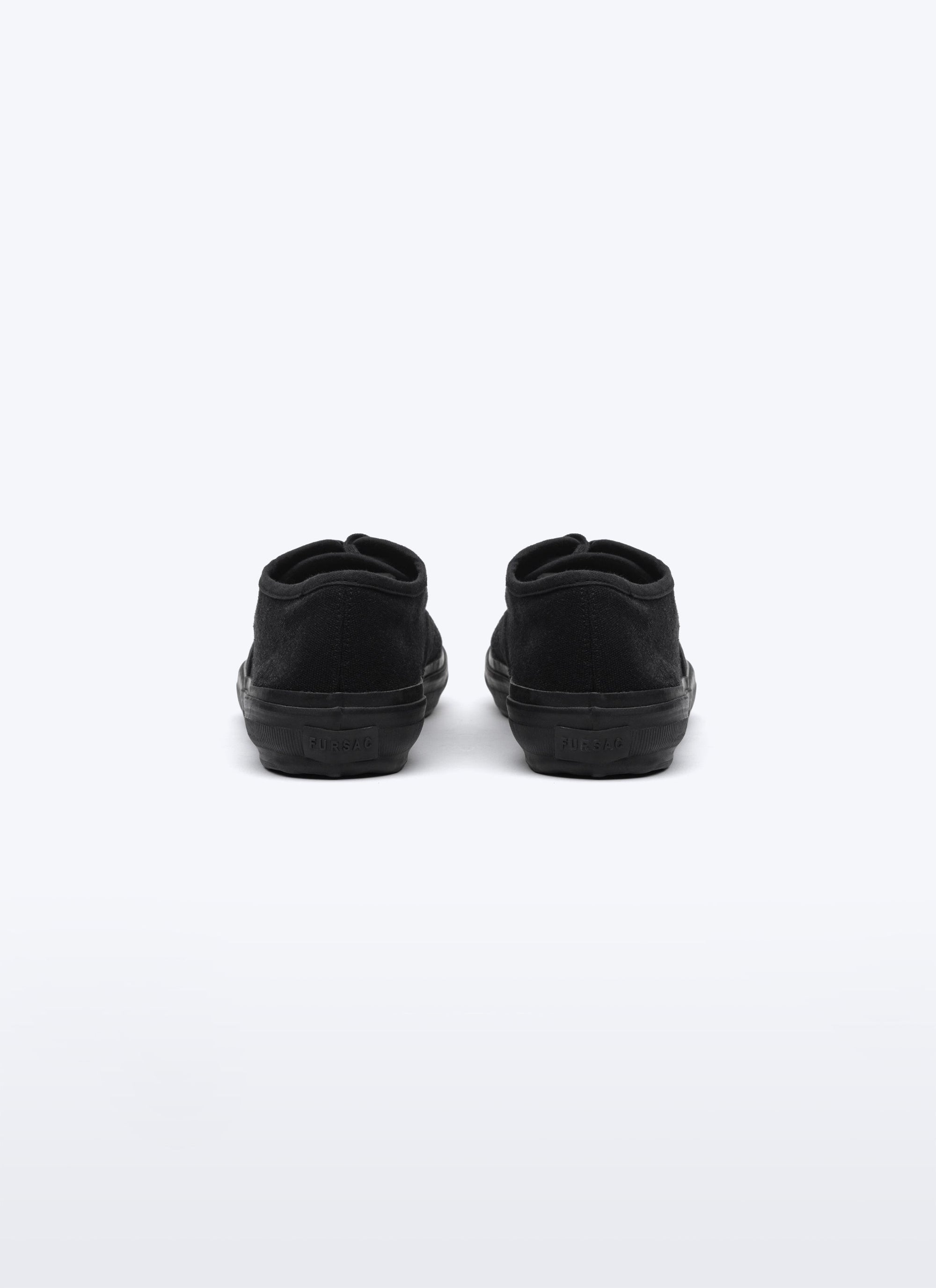 Cotton canvas trainers - Black