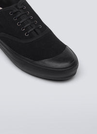 Cotton canvas trainers - Black