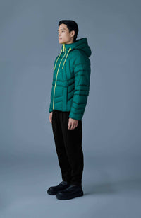 Emerald Men's Hooded Down Jacket