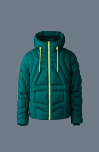 Emerald Men's Hooded Down Jacket