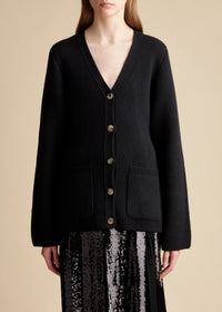 Cardigan Lucy en cachemire - Black