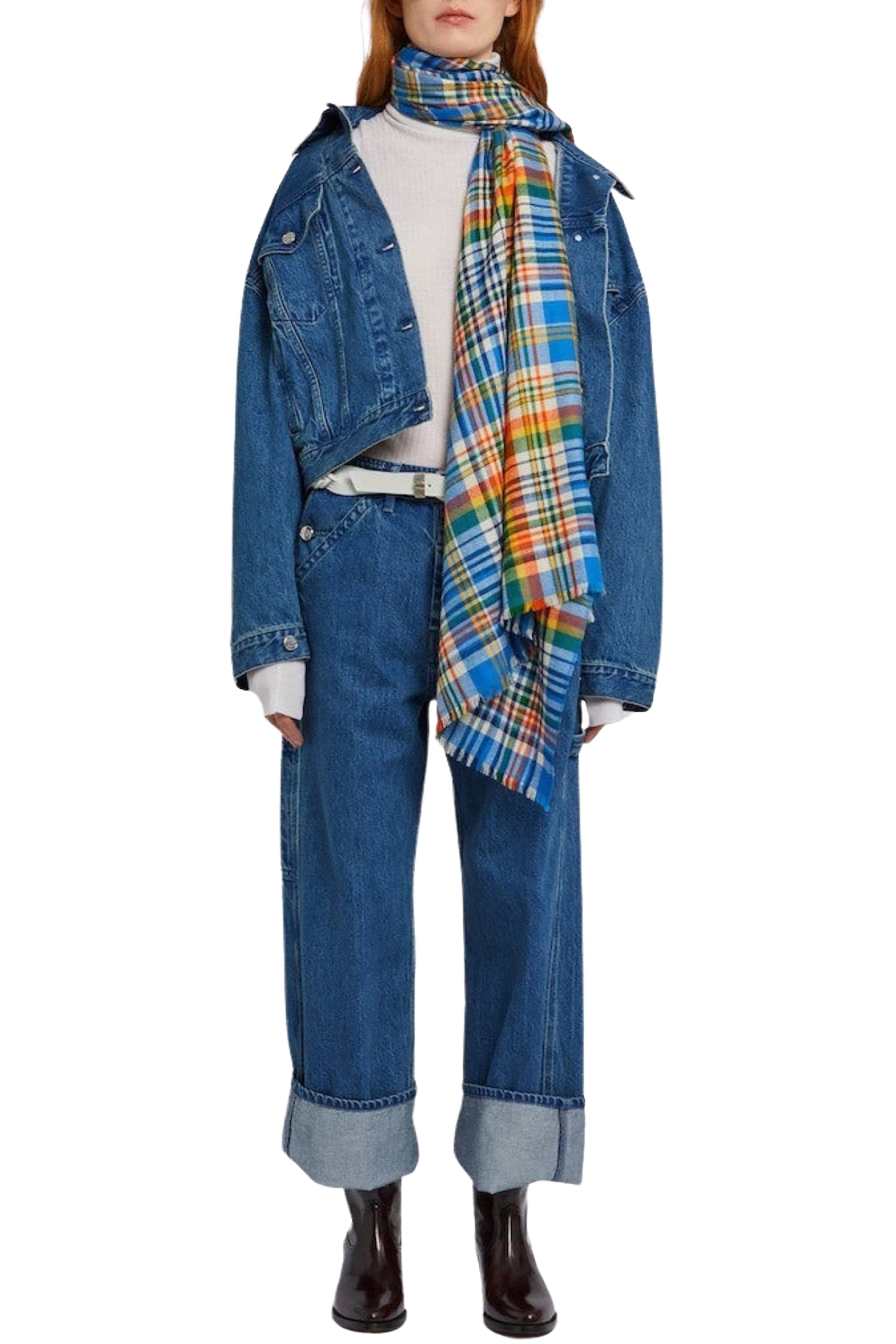 Veste Luke boutonnée en denim - Blue