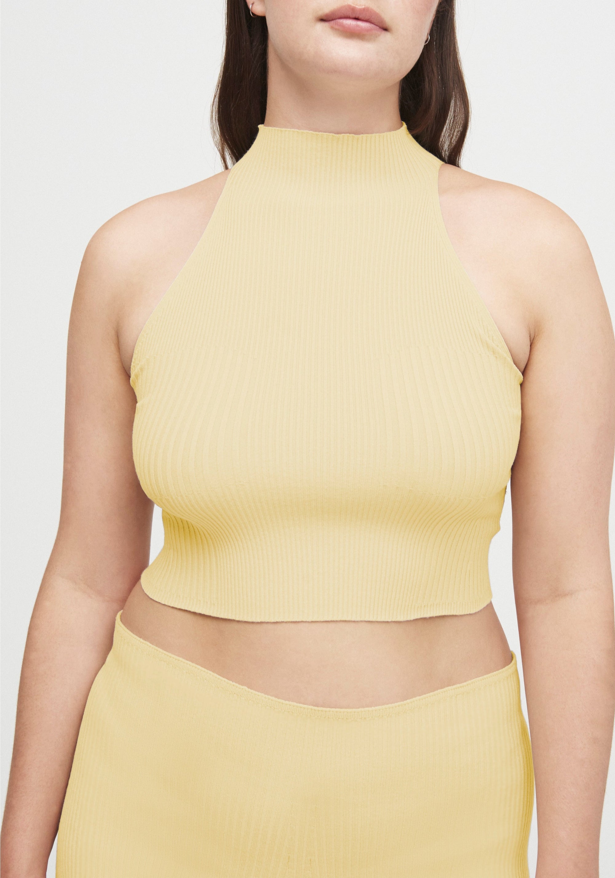 Débardeur Lulu court sans manches - Vanilla