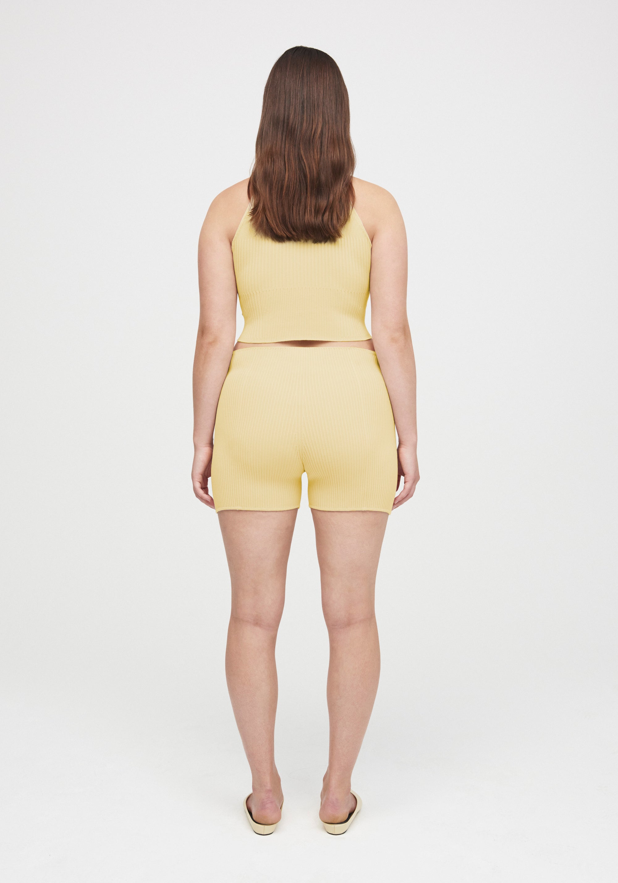 Débardeur Lulu court sans manches - Vanilla