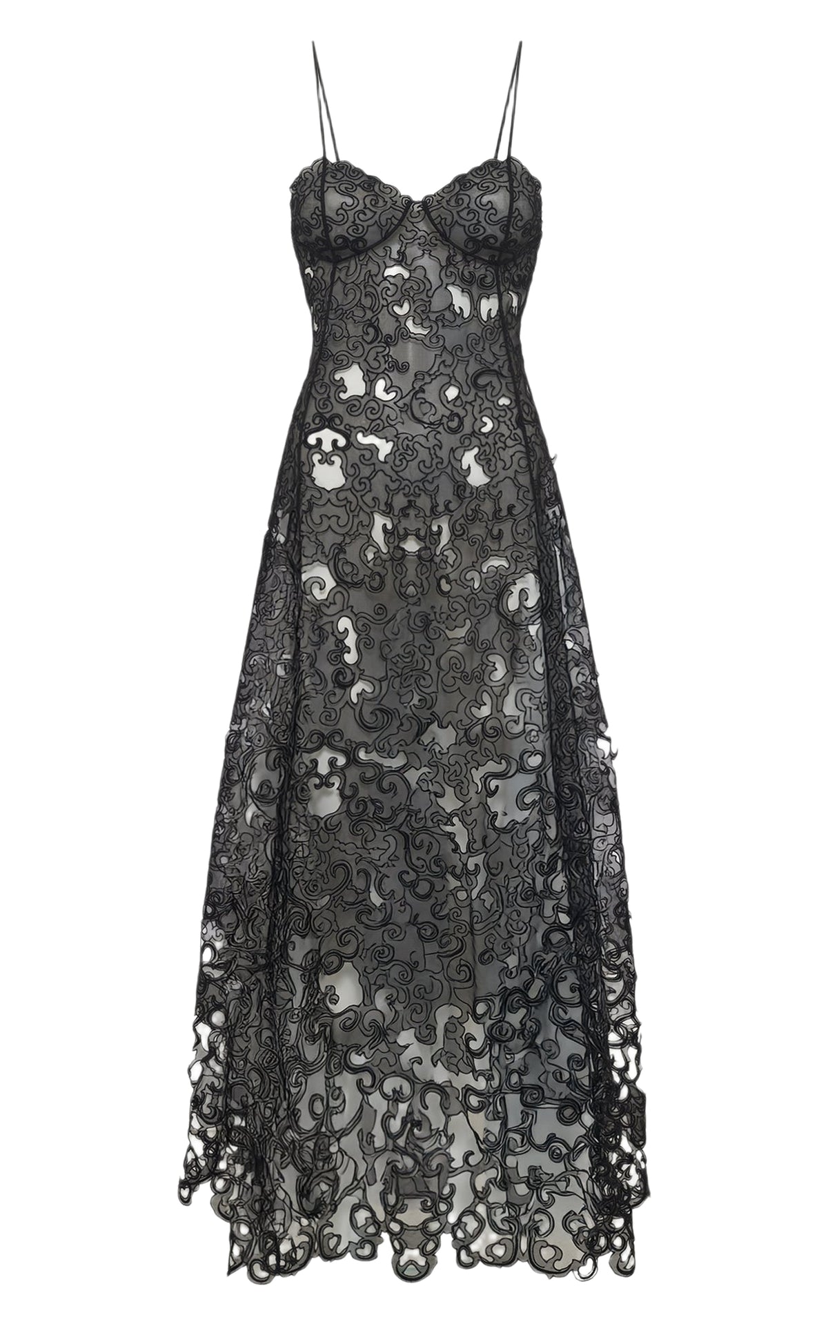 Black / Robe Luma en soie - Black