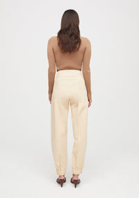 T-shirt Lustard ajouré - Hazelnut