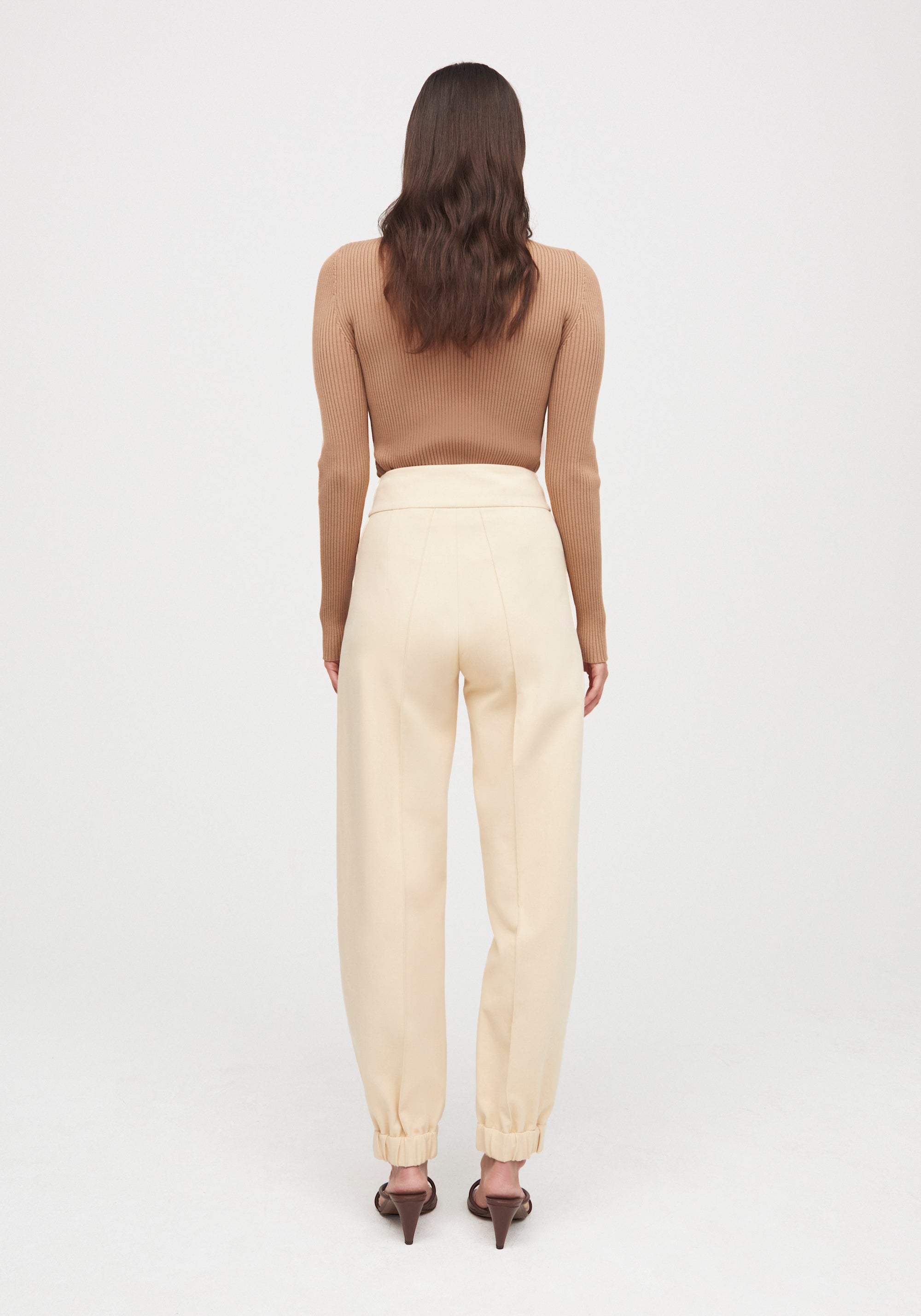 T-shirt Lustard ajouré - Hazelnut