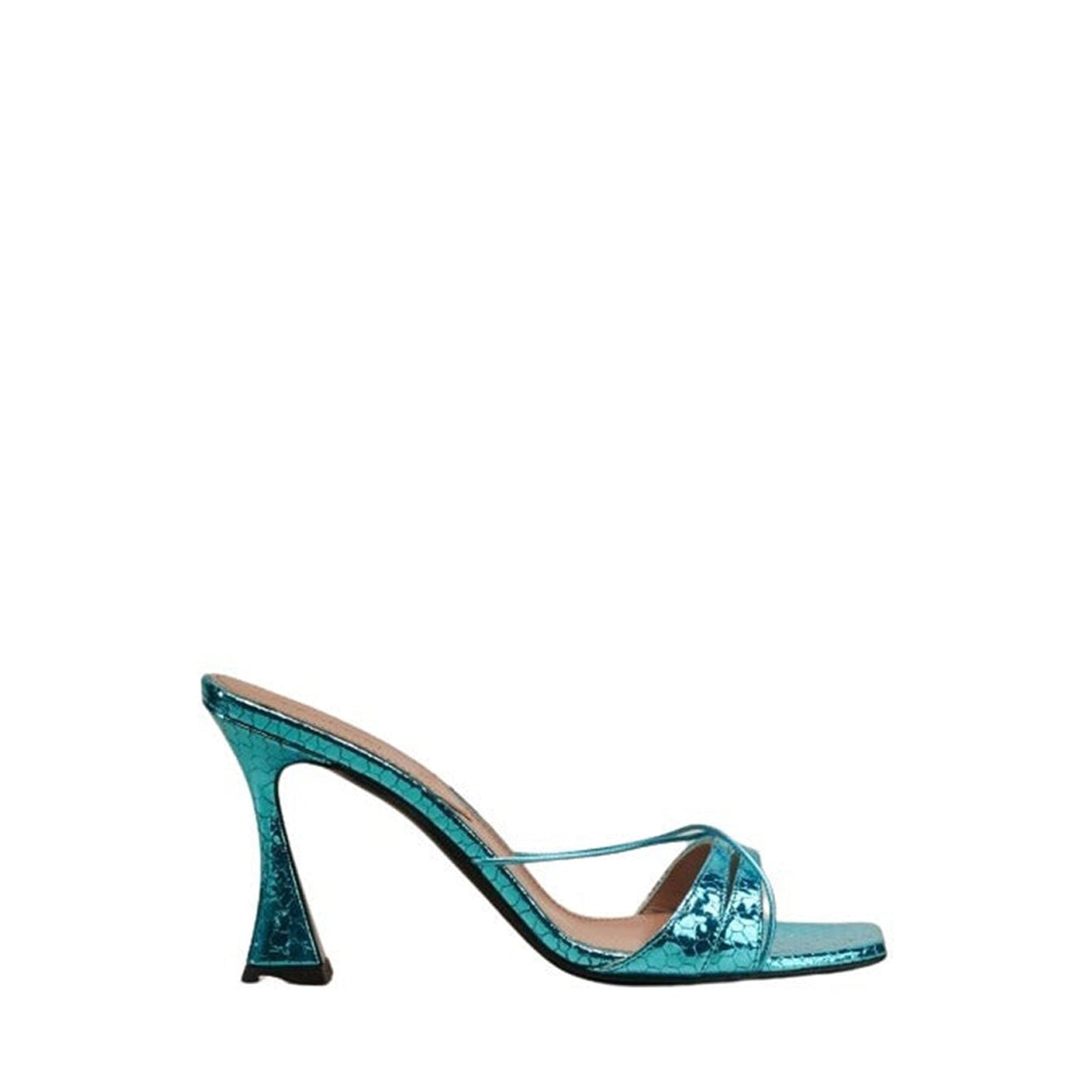 Lust 85 leather mules - Blue
