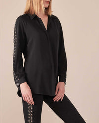 Chemise Lutine en dentelle - Black