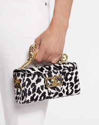 ZZNO STOCK NOIR/BLANC SAC BOITE PENCIL NANO POIGNEE CAT